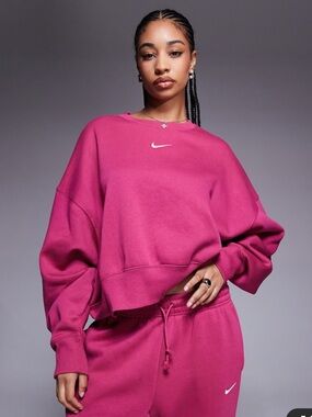 Nike Pink Pullover Crewneck